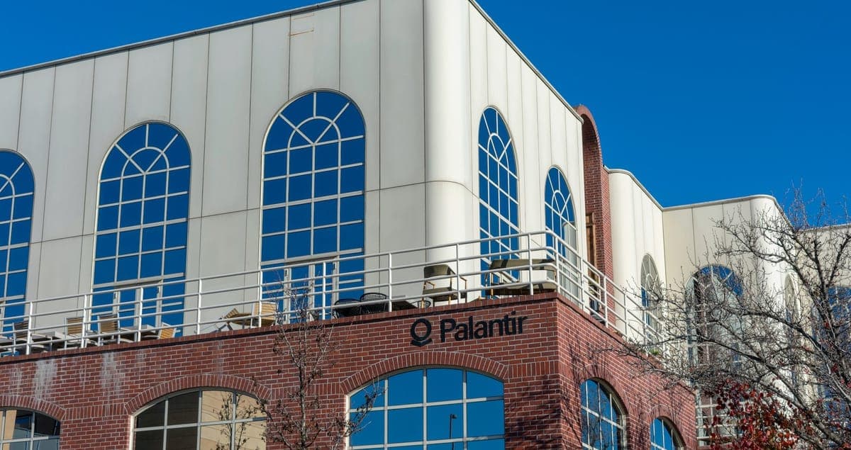 Palantir office building exterior
